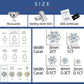 Gold-Plated Moissanite Diamond 6-Prong Solitaire Stud Earrings