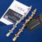 16mm 925 VVS Moissanite Diamond  Iced Out Four Leaf Clover Bracelet