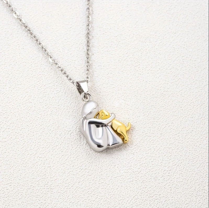 Mother & Dog Love Pendant