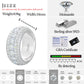 Vvs Moissanite 925 Silver Hip Hop Diamond Ring