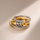 Cubic Zirconia Stackable Rings