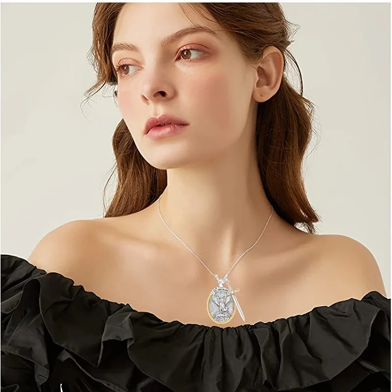 St. Michael Knight Protection Necklace