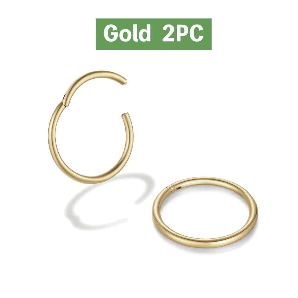 Minimalist Cartilage Hoop Earrings