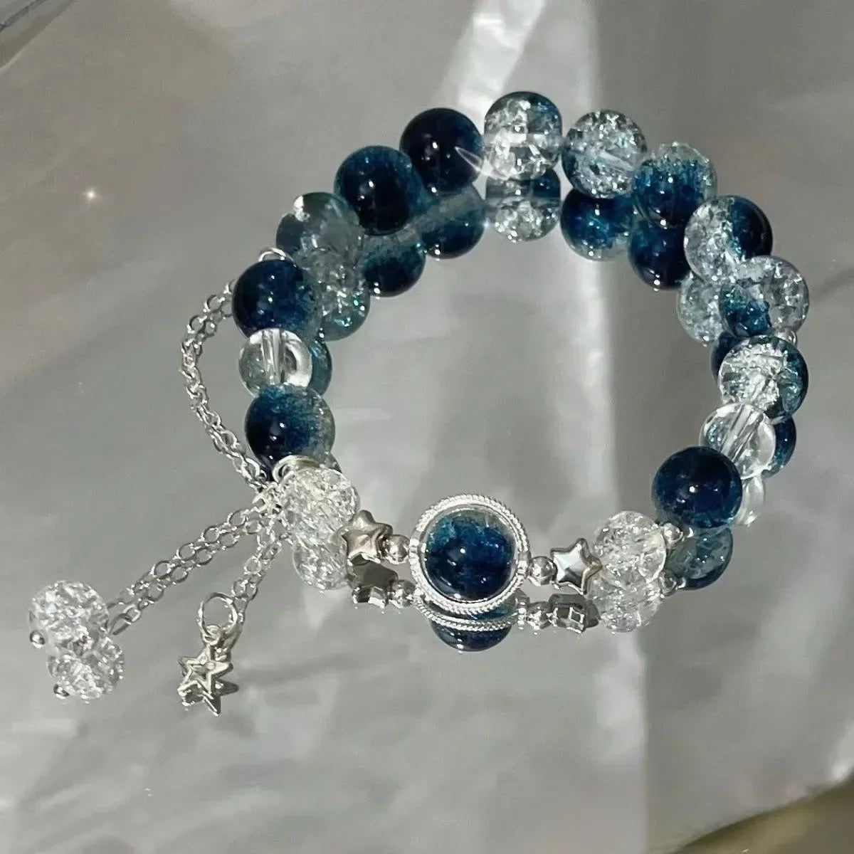 River Butterfly Crystal Bracelet