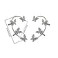 Butterfly Crystal Ear Cuff Earrings