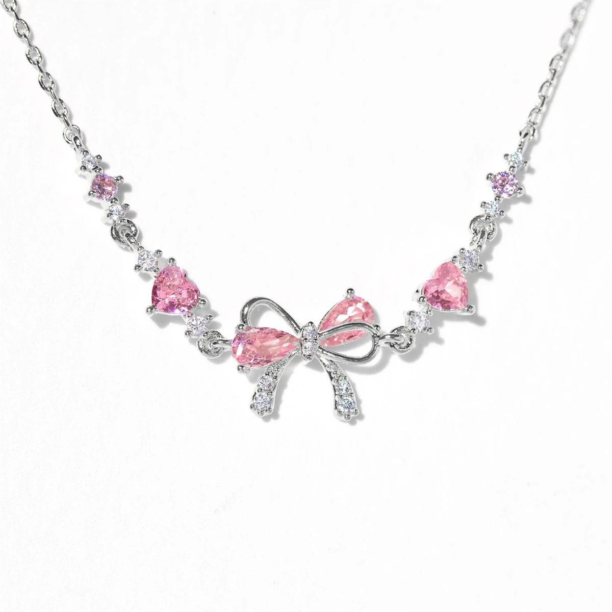 Zircon Butterfly Pink Bracelet