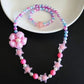 Rainbow Princess Necklace & Bracelet Set