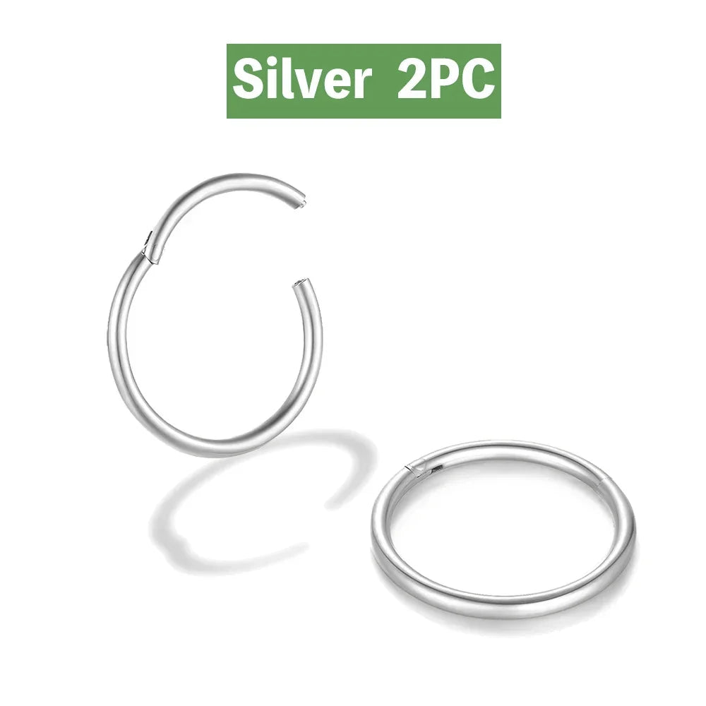 Minimalist Cartilage Hoop Earrings