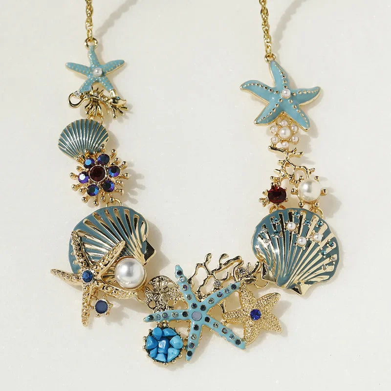 Shell & Pearl Necklace