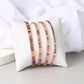 Rainbow Cubic Zirconia Tennis Bracelet