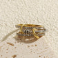 Cubic Zirconia Stackable Rings