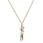 Forever Embrace Hug Couple Necklace