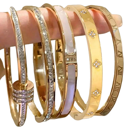 Roman Numeral Bracelet Set
