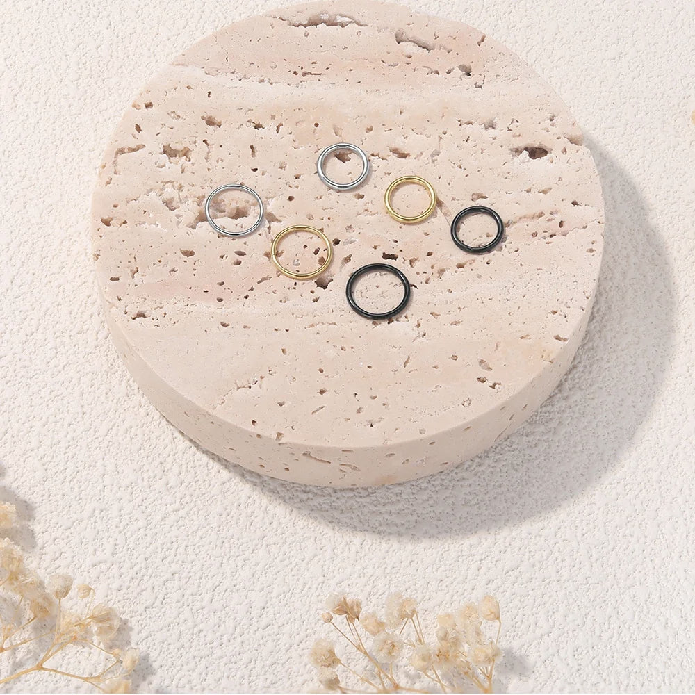 Minimalist Cartilage Hoop Earrings