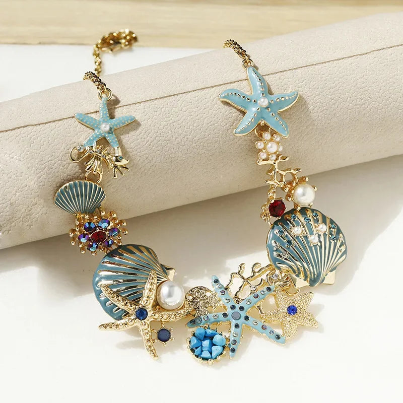Shell & Pearl Necklace