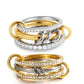 Cubic Zirconia Stackable Rings