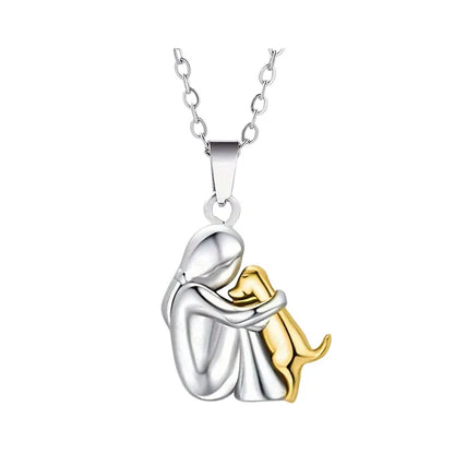 Mother & Dog Love Pendant