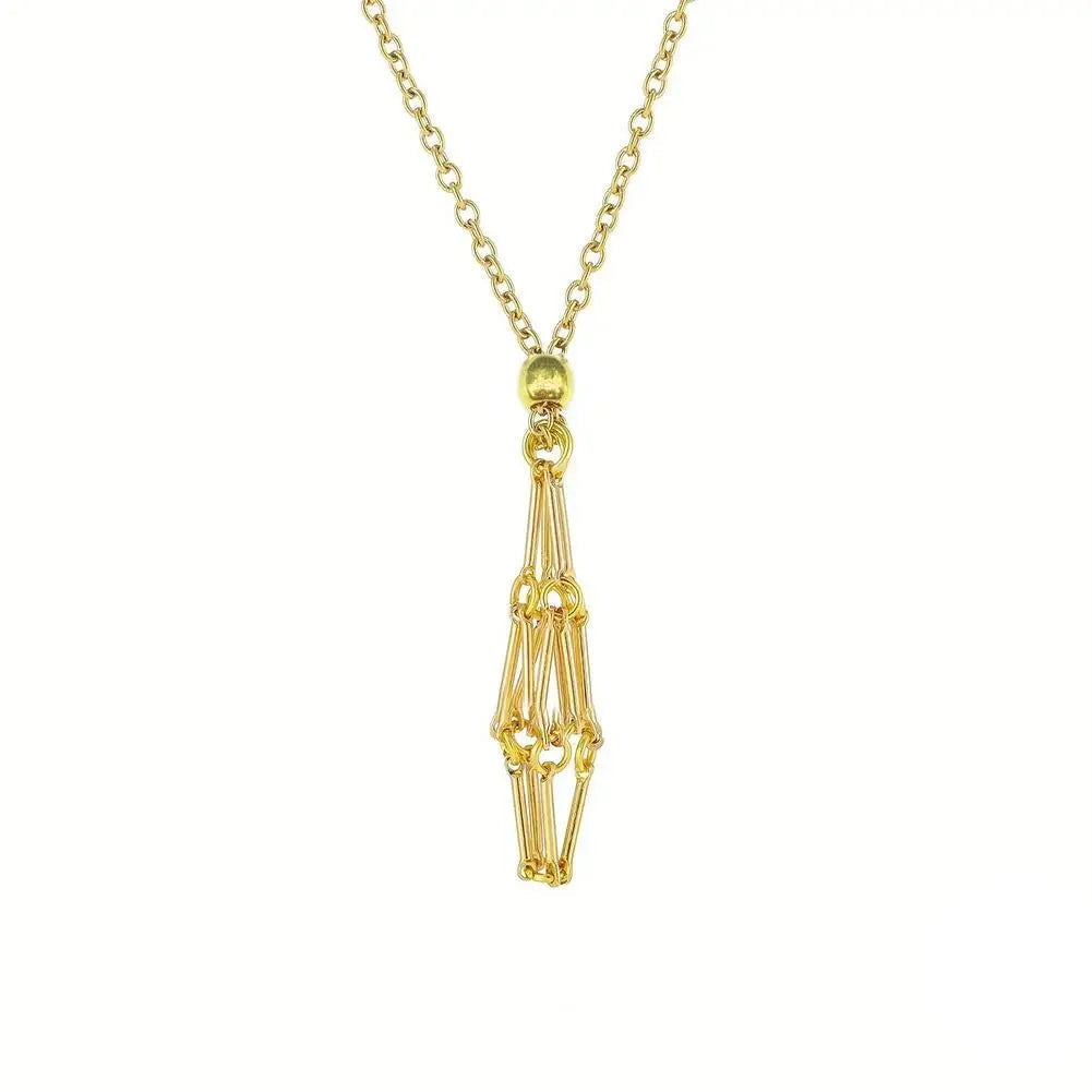 Crystal Cage Necklace