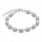 Elegant Silver Charm Bracelet
