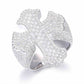 cross over diamond ring