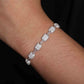 iced out charm bracelet
