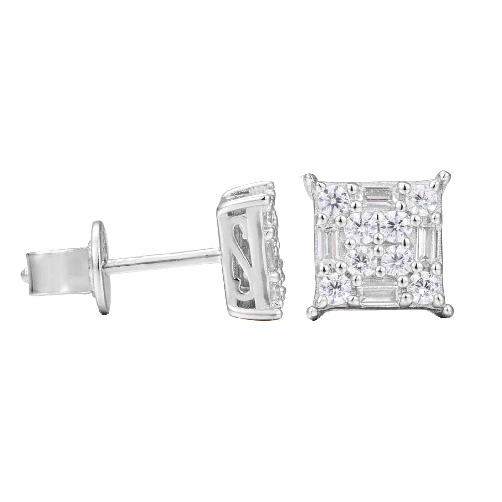 lab diamond earrings studs
