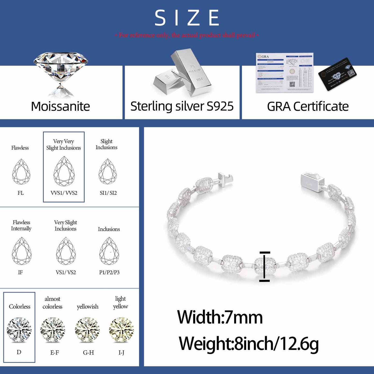 mens hip hop diamond bracelet
