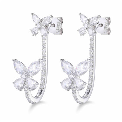 moissanite stud earrings
