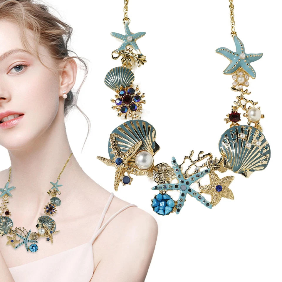 Shell & Pearl Necklace
