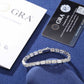 white gold tennis bracelet
